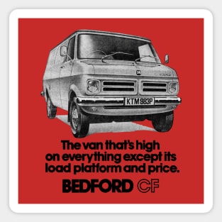 BEDFORD CF VAN - advert Magnet